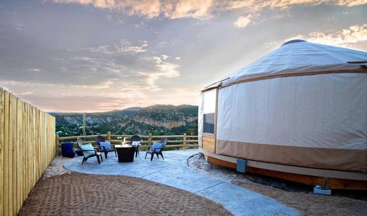 Yurt Overlook #5 With Ac And Private Bath 2 Kings Villa Orderville Bagian luar foto