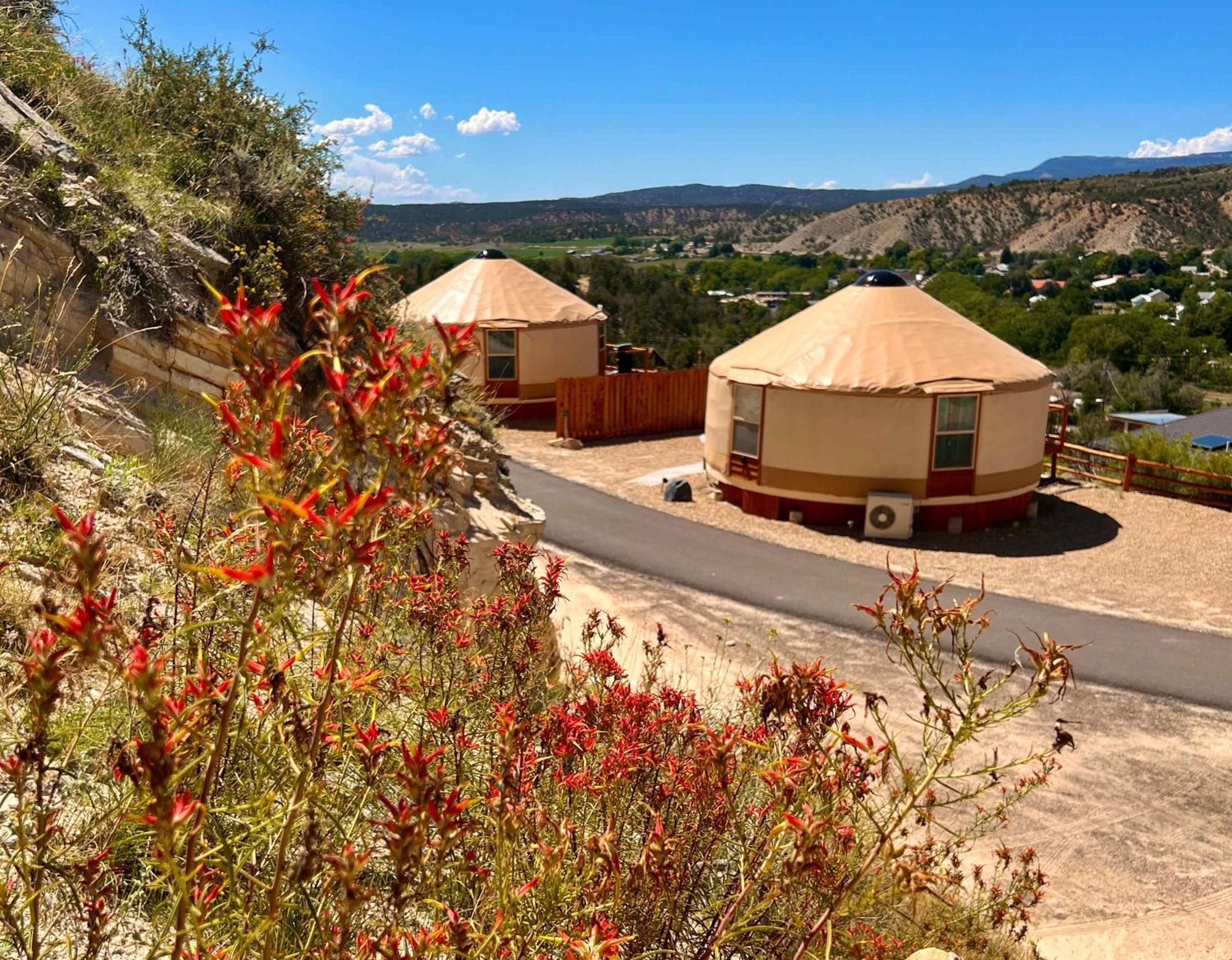 Yurt Overlook #5 With Ac And Private Bath 2 Kings Villa Orderville Bagian luar foto